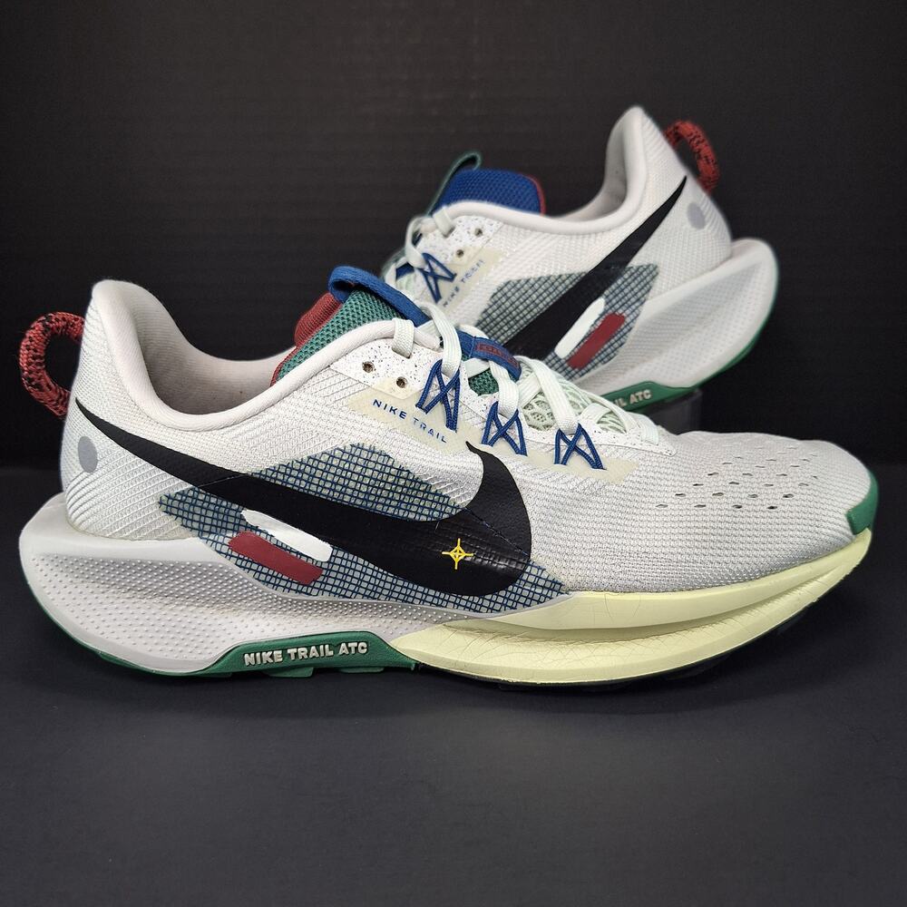 Nike Pegasus Trail 5 Womens 9.5 White Court Blue Cedar DV3865-100 Trail Shoes - Picture 1 of 16